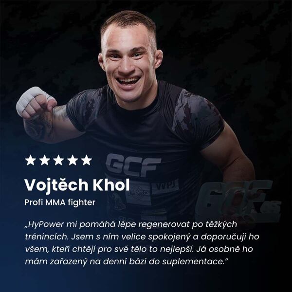 Vojtěch Khol a jeho recenze na HyPower for him